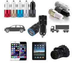 For Smart Mobile Cell Phone and Other Devices Dual USB 3.1A Car Charger 2 Port Adapter