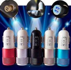 Good Price For Smart Mobile Cell Phone  Dual USB 3.1A Car Charger 2 Port Adapter