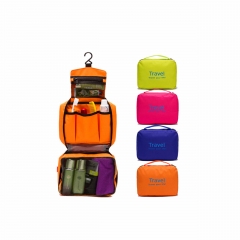 Portable Multi-function Waterproof Hanging Wash Bag Toiletry