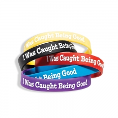 Hot selling wholesale cheap customsilicone bracelet with com