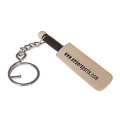 Manufacture Promotional gifts wooden keychain with customed 