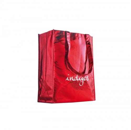 Custom Promotional Reusable and Foldable Laminated Tote Bag
