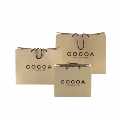 Custom Printed Paper Bag for Clothing Store, Custom Paper ta