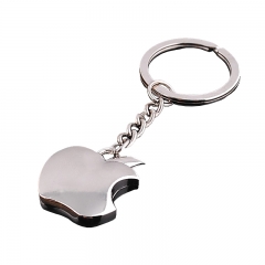 Fashion Apple Shaped Metal Keychain