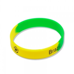 Custom production wholesale price silicone wristband