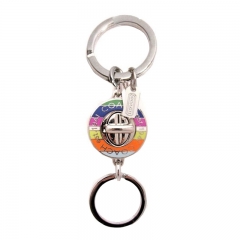 High Quality Promotional Custom Design Shaped Keychain Made 