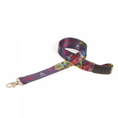 Decorative Ribbon Screen Printing Lanyards Lanyard with Logo