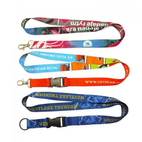 Sublimation Single Custom Holder Lanyard