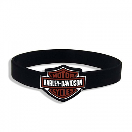 Silicone Wristband with Custom Logo & Pattern of Personality Demeanour