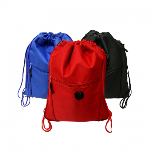 Customized Promotion Microfiber Fabric Drawstring Bag