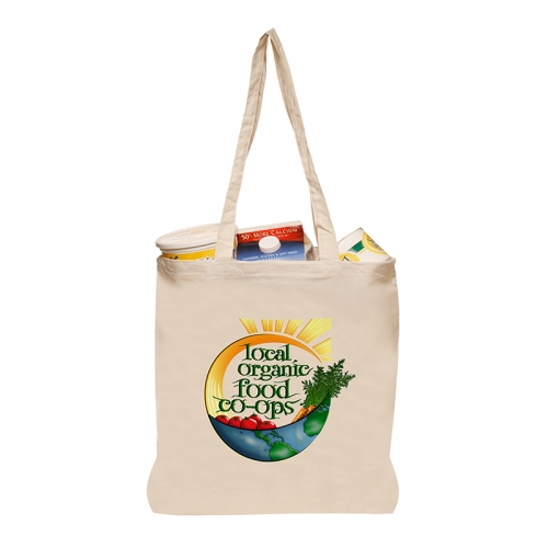 High Quality Natural Cotton Canvas Handle Tote Bags