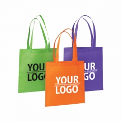 Recycled custom foldable promotional non woven shopping bag