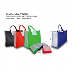 Recycled nonwoven bag shopping bag with custom logo