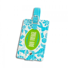 Hot Sale Customized Logo Printing PVC Luggage Tag,Soft PVC T