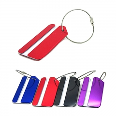 Custom Stainless Steel Metal Luggage Tags