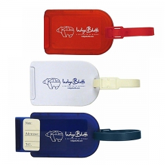 Slidable and Protable  PVC Luggage Tags in Colorful with Cus
