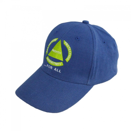 100% cotton 6 panel cotton promotional custom baseball cap