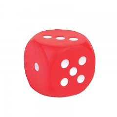 China Wholesale Customized Dice PU Foam Stress Ball