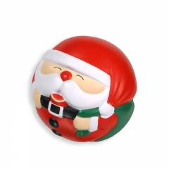 Santa Claus Stress Ball Lovely Promotional Gifts PU Stress B