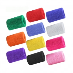 Fashion Cotton Wristband Sport Custom Sweatbands