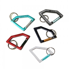 Hot Sale Custom Carabiner with Keyring