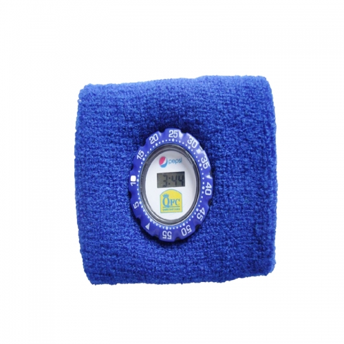 2016 Popular Customized Sweatband with watch