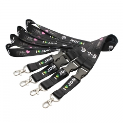 Popular Custom Heat Transfer Printing Lanyard with Egg Hook