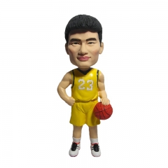 2016 Wholesale Polyresin Bobble Head Playing Sports Bobble Head