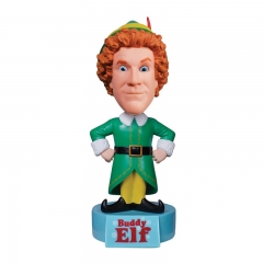 Polyresin Buddy Elf Bobble Head, Resin Bobblehead Gifts