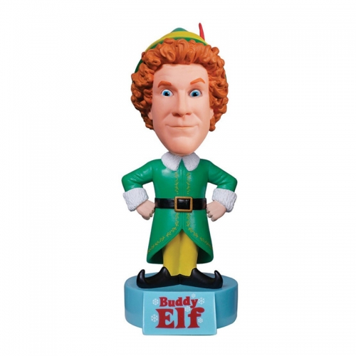 Polyresin Buddy Elf Bobble Head, Resin Bobblehead Gifts