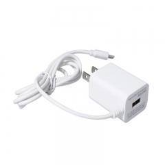 White USA charger 2 Pins USB wall plug With USB Sync Data Cable For Galaxy S6 Mobile Smartphone