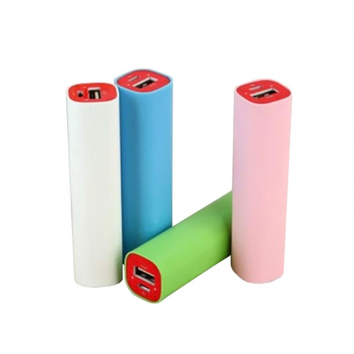Promotional gift lipstick power bank 2600mah with real capacity