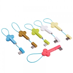New Design Key Chian Fashion USB Cable,Charging Cable