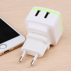 2016 High quality Dual Ports 2 USB Power Adapter UK Wall Plug Mains Charger for iPhone iPad