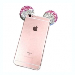 iPhone 6S Case, MC Fashion Flexible Mickey Mouse 3D Bling Cr