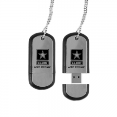 China Manufacturer Custom Metal Dog Tag with USB Hot Sale