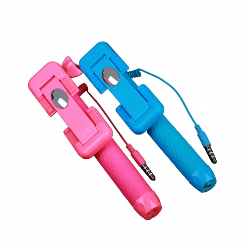 2016 Hot selling fashionable multifunctional composite mini foldable stick,selfie stick monopod