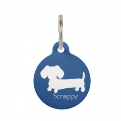 Customized Metal Dog Tag with Keyring