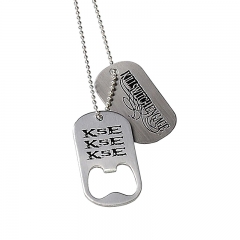 Customized Wholesale Dog Tag with Oppener