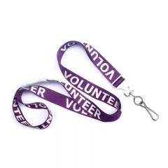 Romantic Violet High Quality Safety Lanyard with Wholesale Price