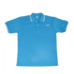 100%Cotton Designer Tshir Polo shirt with silk screen print