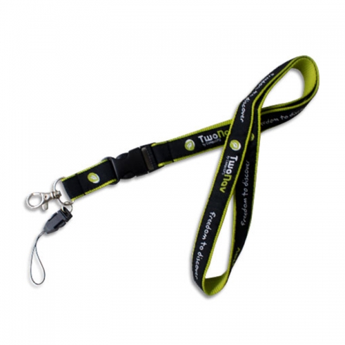Keychain & Mobile Phone Lanyard with High Quality Safety Double-deck