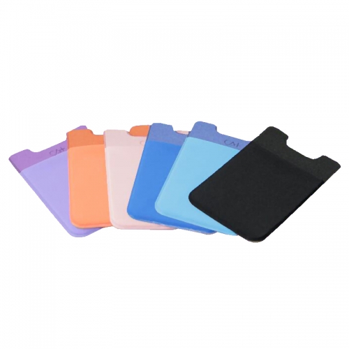 Wholesale China Multifunctional high quality sticker silicone card holder wallet
