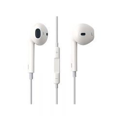Apple OEM Earbuds with Remote and Mic with Headphone Cell Phone Pouch Case