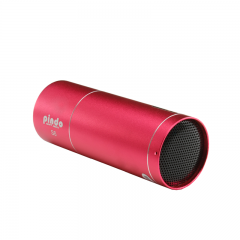 Newest Portable tube cylinder power bank bluetooth speaker,3