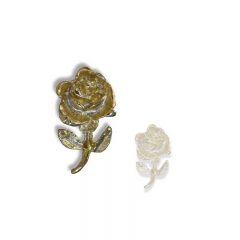 Custom flower shaped Label pin