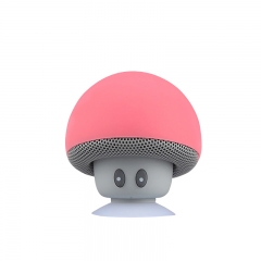 2016 Mini Bluetooth Speaker Mushroom Style with Mic Suction 