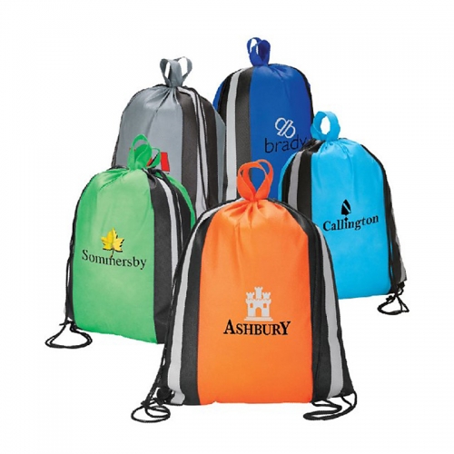 Popular drawstring backpack bag drawstring garbage bag