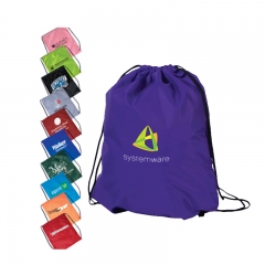 Popular Best Selling Promotional Polyester Drawstring Bag,Customised Non woven Drawstring bag