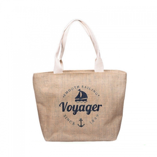 Whole jute material jute bag shopping bag